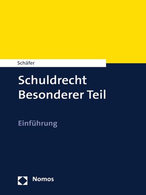 cover image of Schuldrecht Besonderer Teil